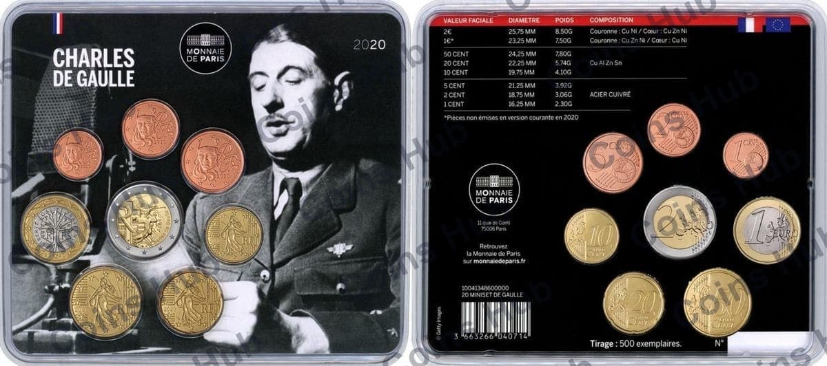Annual set with €2 commemoratives