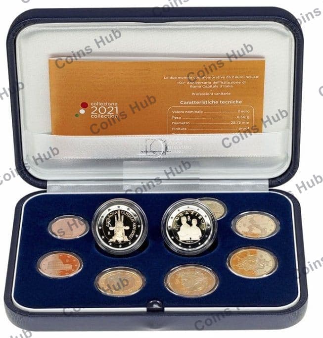 Annual set with €2 commemoratives