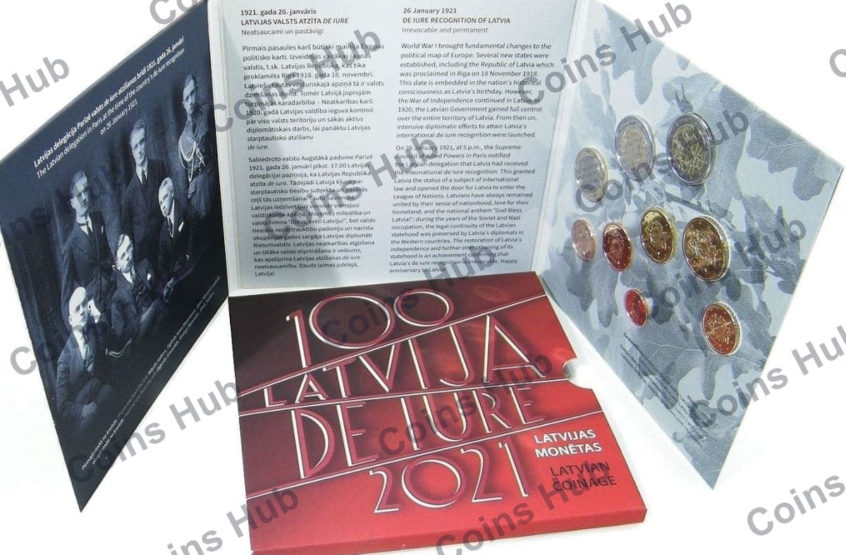 Annual set with €2 commemoratives
