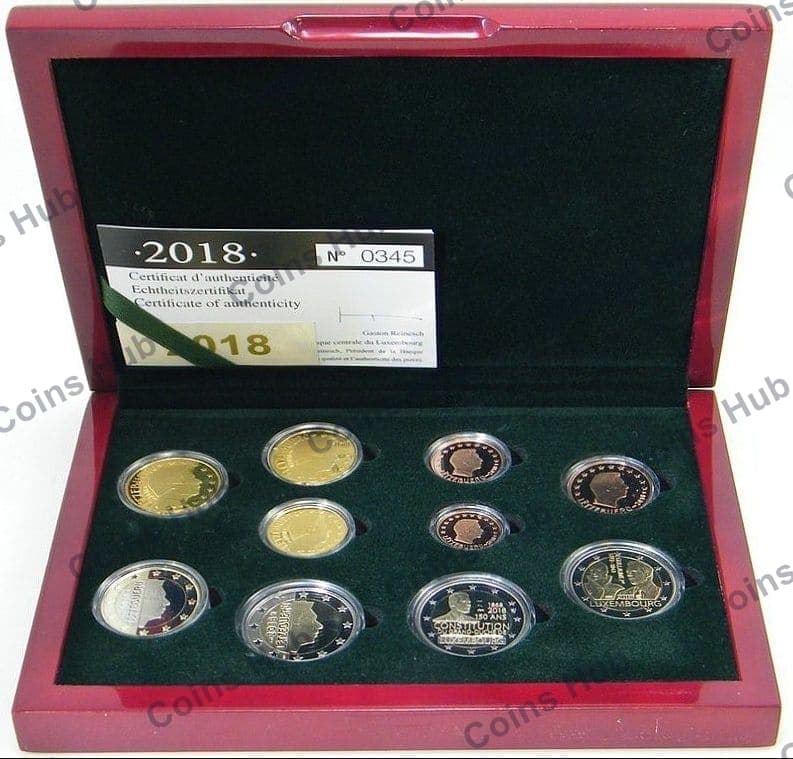 Annual set with €2 commemoratives