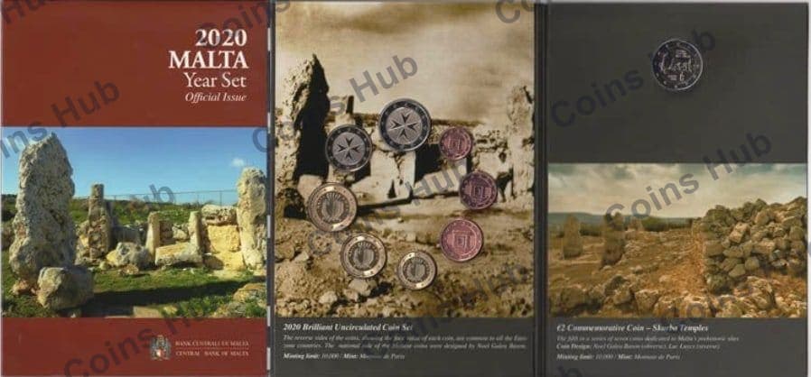 Annual set with €2 commemoratives