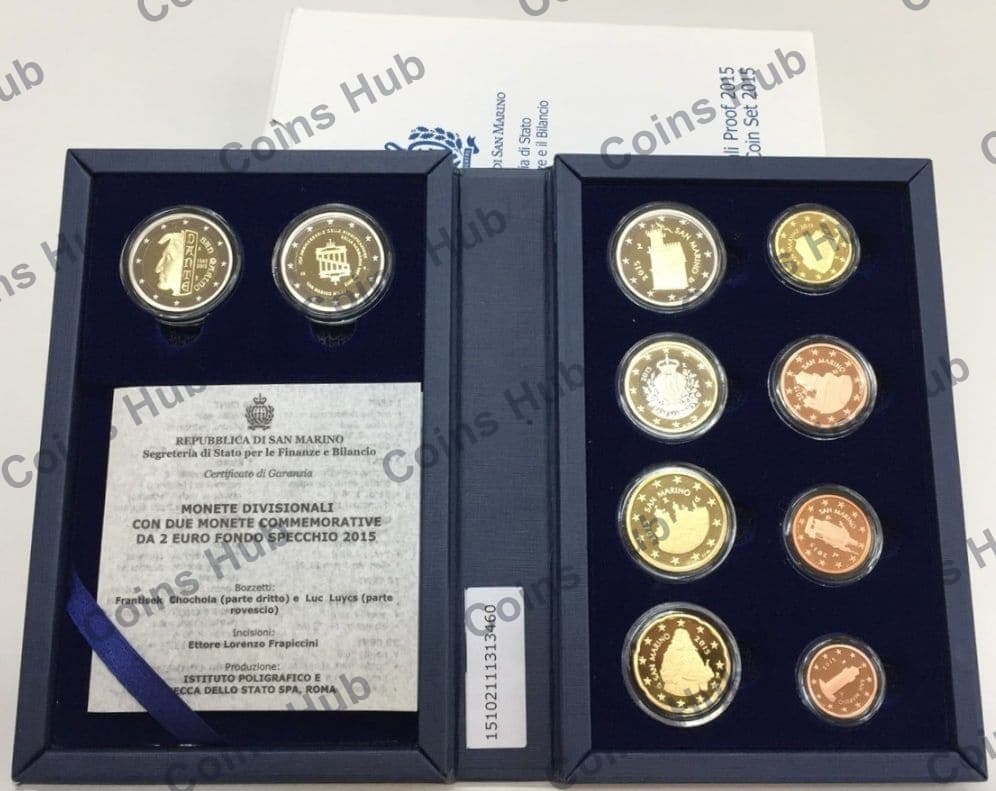 Annual set with €2 commemoratives