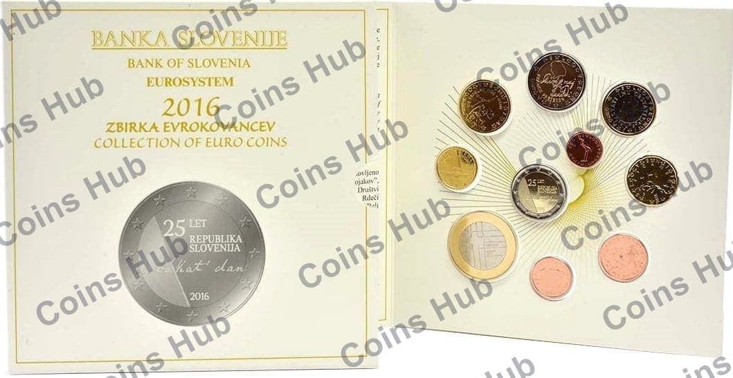 Annual set with €2 commemoratives