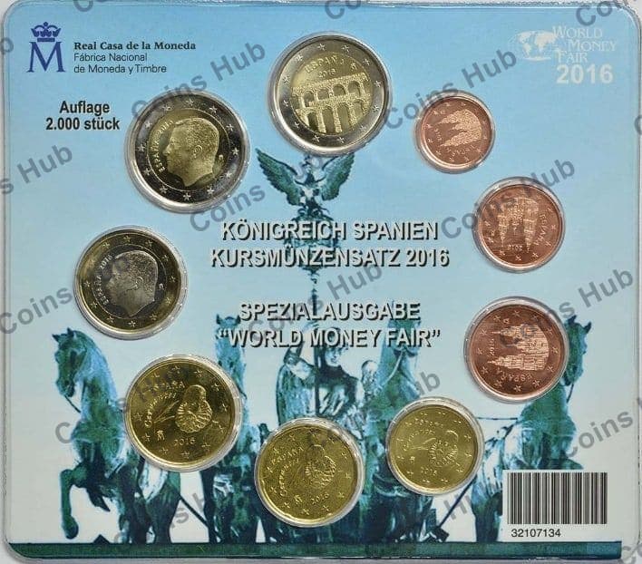 Annual set with €2 commemoratives