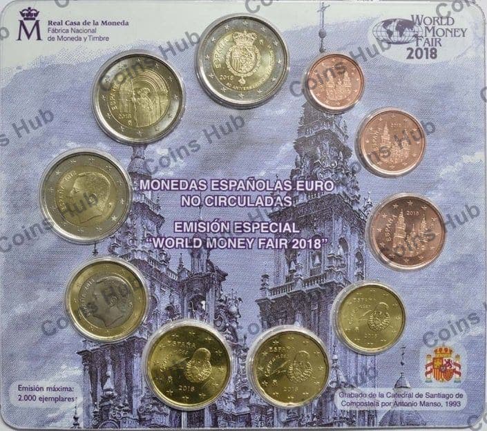 Annual set with €2 commemoratives
