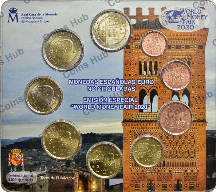 Annual set with €2 commemoratives