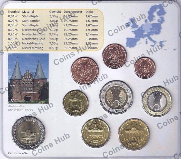 Annual set with €2 commemoratives