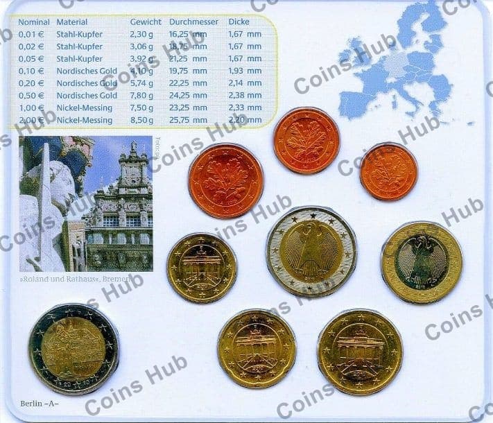 Annual set with €2 commemoratives