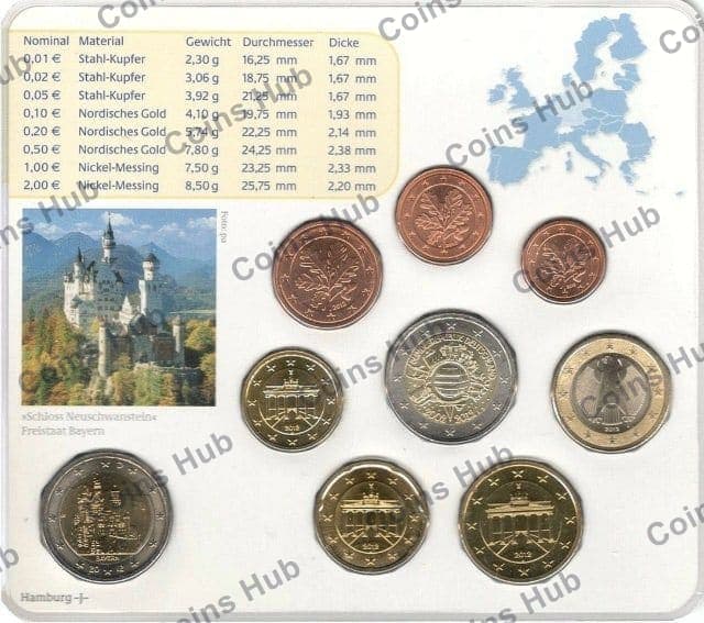 Annual set with €2 commemoratives