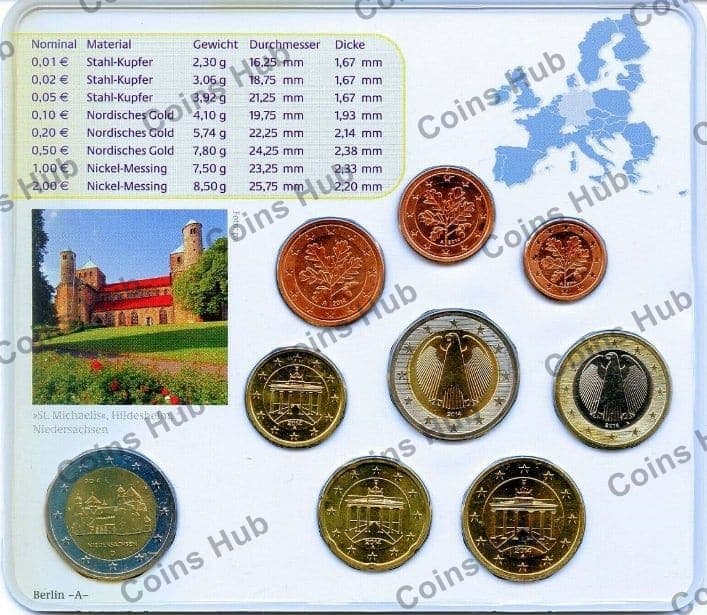 Annual set with €2 commemoratives
