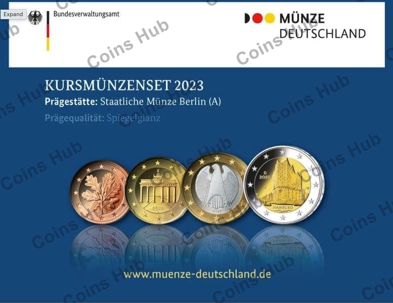 Annual set with €2 commemoratives