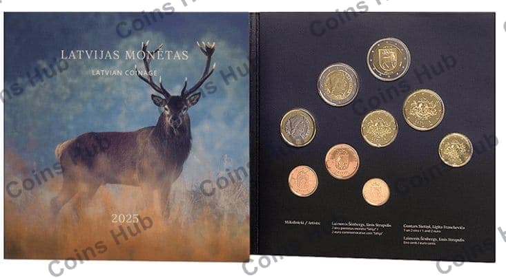Annual set with €2 commemoratives