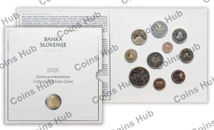 Annual set with €2 commemoratives