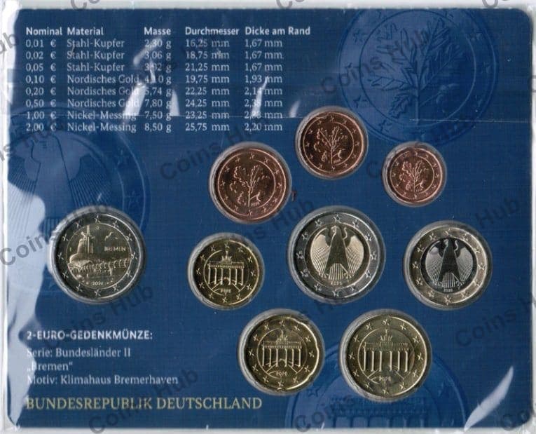 Annual set with €2 commemoratives