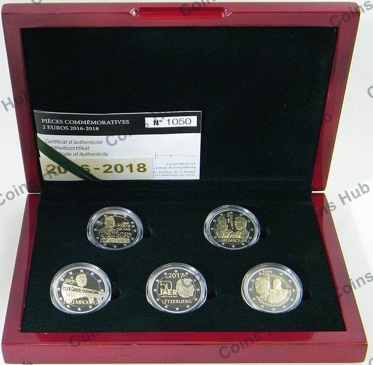 €2 commemorative coin set