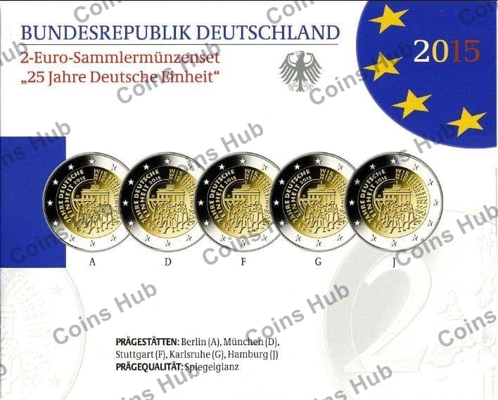 €2 commemorative coin set