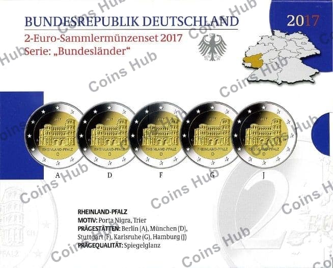 €2 commemorative coin set