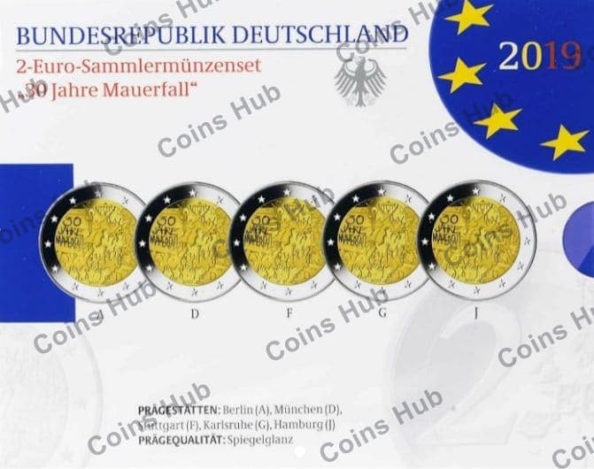 €2 commemorative coin set