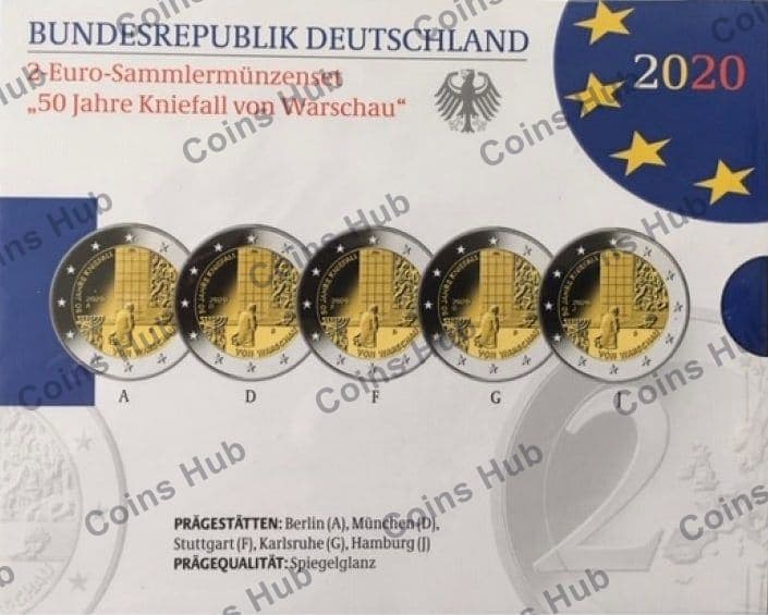 €2 commemorative coin set