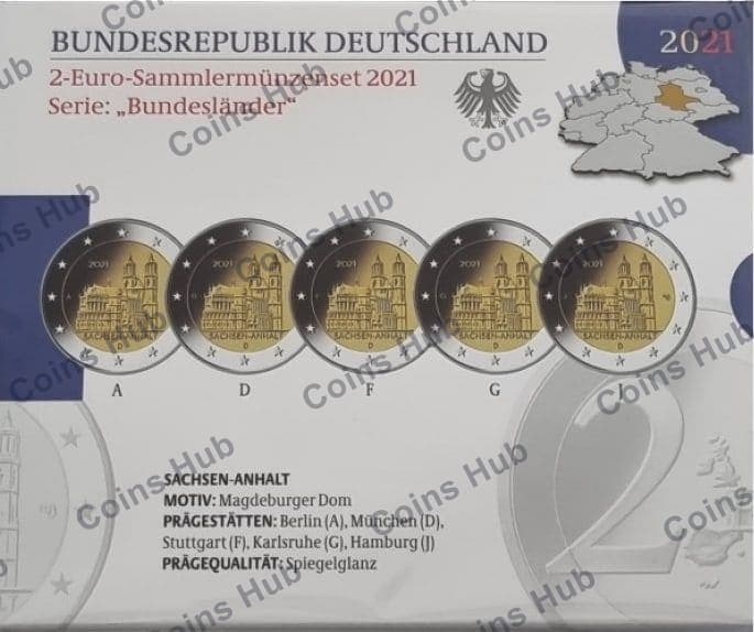 €2 commemorative coin set