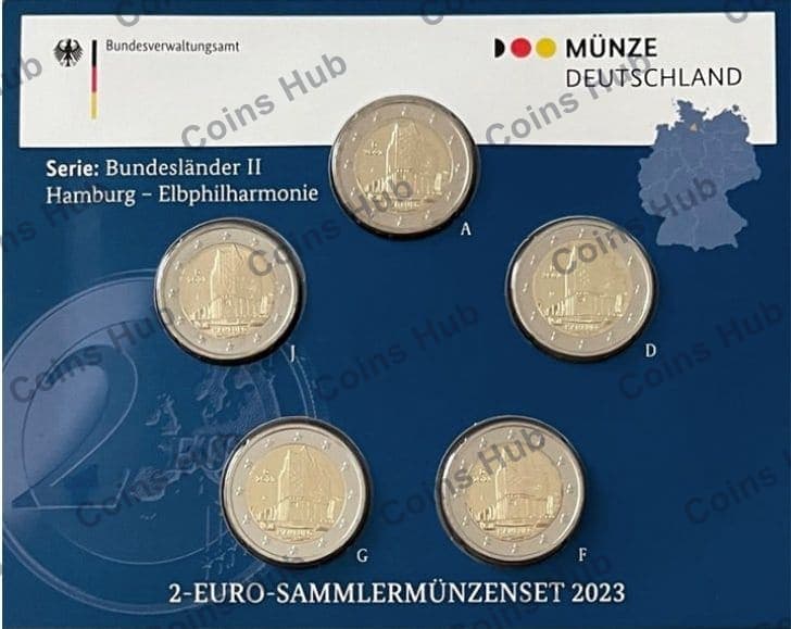 €2 commemorative coin set