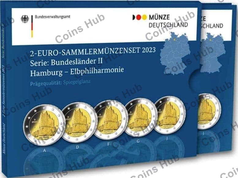 €2 commemorative coin set