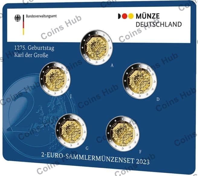 €2 commemorative coin set