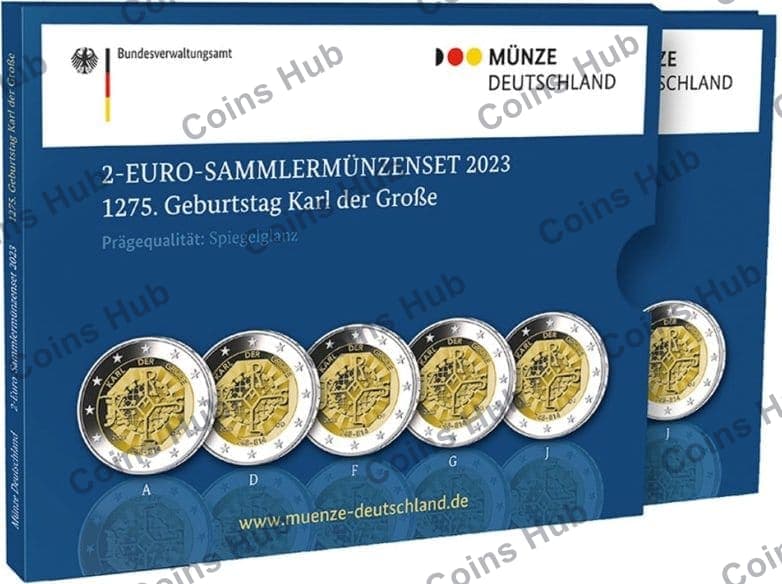 €2 commemorative coin set