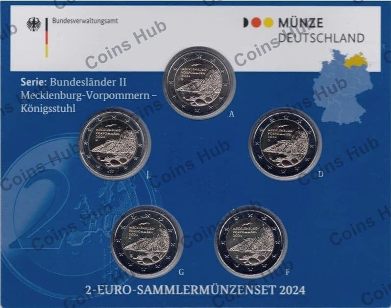 €2 commemorative coin set