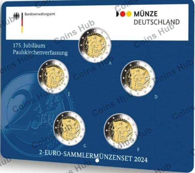€2 commemorative coin set