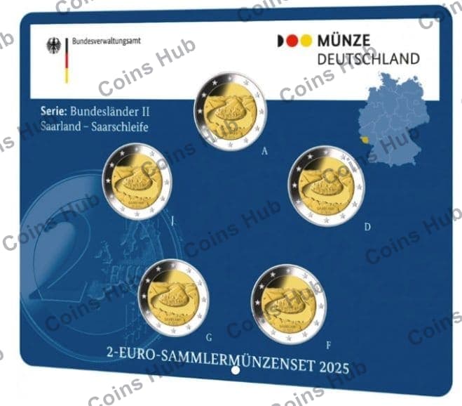 €2 commemorative coin set