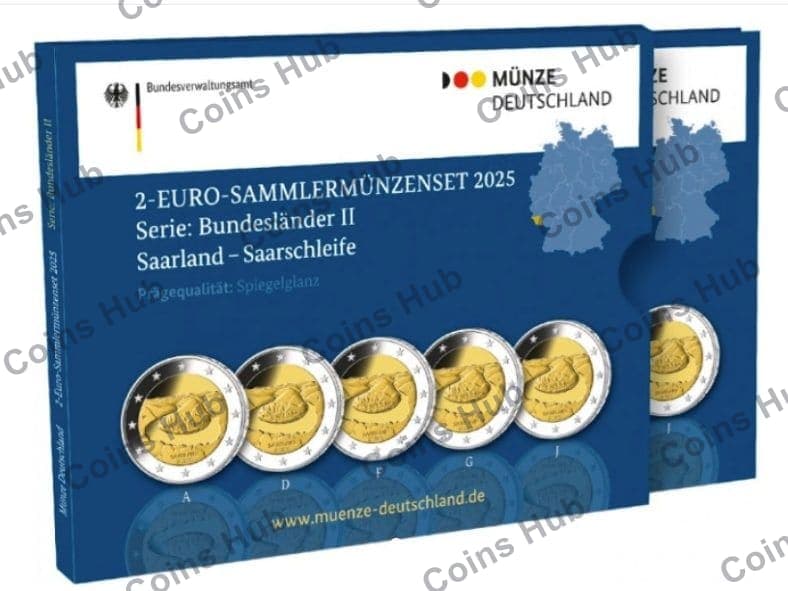 €2 commemorative coin set