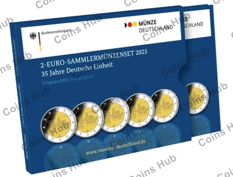€2 commemorative coin set