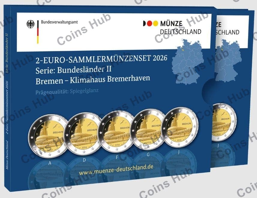 €2 commemorative coin set