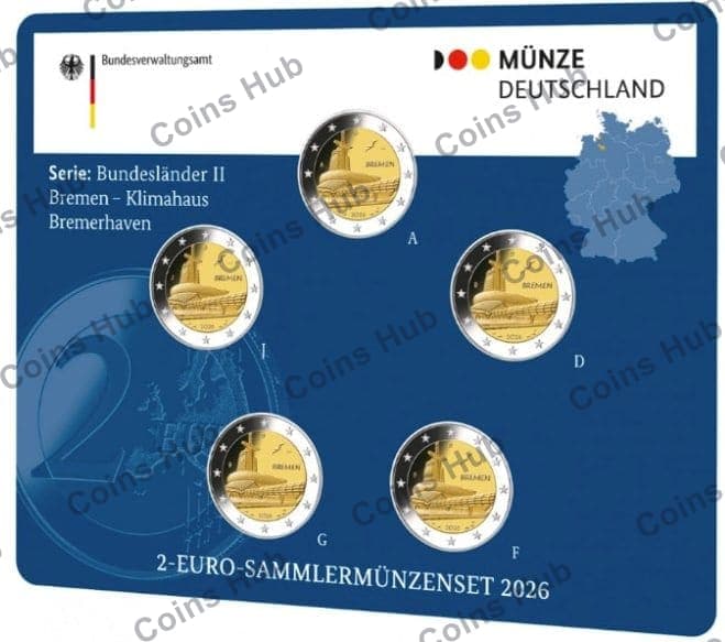 €2 commemorative coin set
